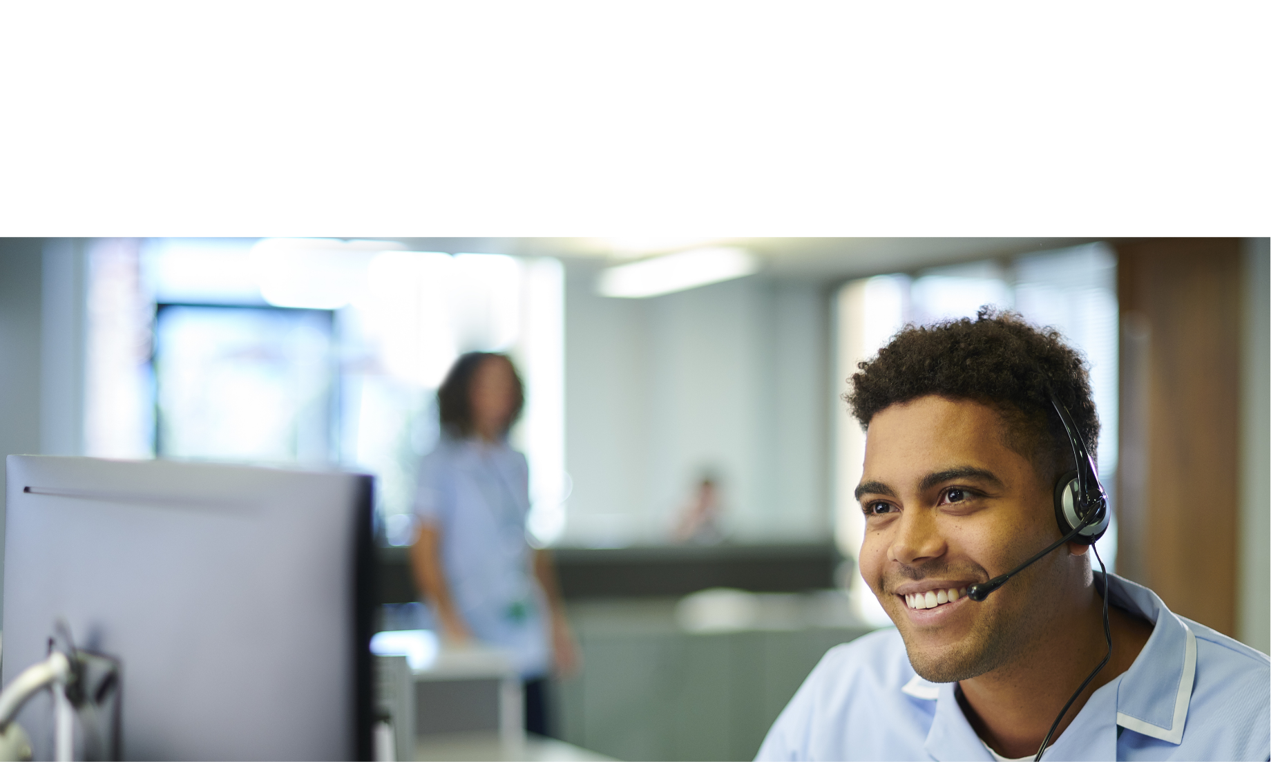 Asian woman on Headset-iStock-600696232